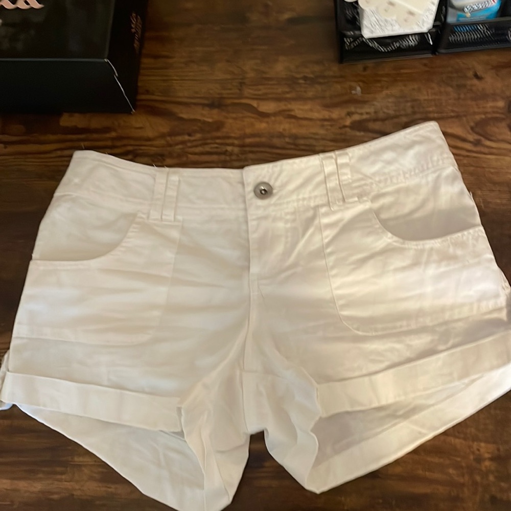 White shorts